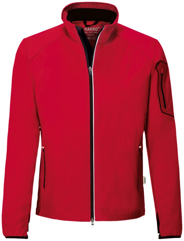 HAKRO-Workwear, Light-Softshell-Jacke Brantford, rot