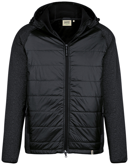 HAKRO-Workwear, Hybridjacke, Maine, schwarz