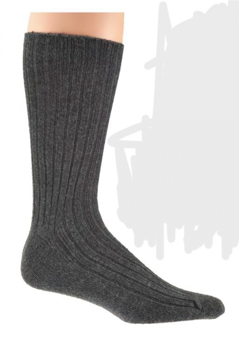 WOWERAT-Arbeits-Berufs-Socken, mit Wolle, Pkg. á 3 Paar, dunkelgrau