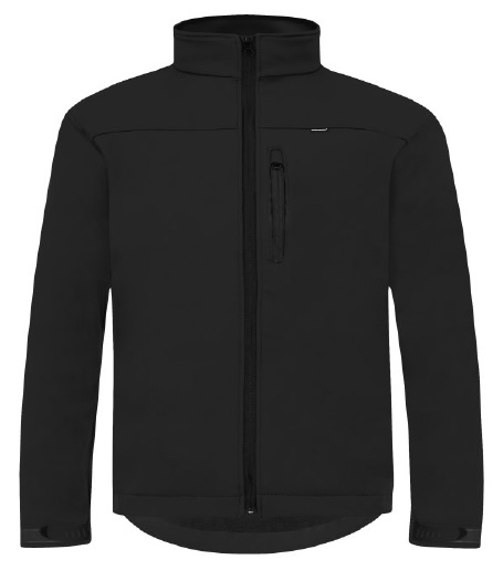 KIND-Workwear, Wetterschutz-Softshelljacke, OPUS, schwarz