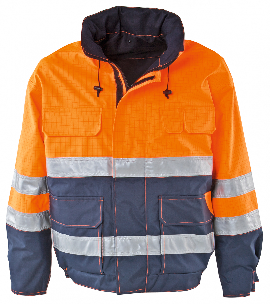 KIND-Warnschutz, Multifunktions-Schutz, Warn-Jacke, STARLINE, m. Wärmfutter,