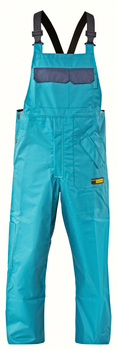 KIND-Workwear, Wetter-Nässe-Schutz, Arbeits-Schutzkleidung, Regen-Overall, Schutzanzug, JOBLINE, o. Wärmfutter, petro