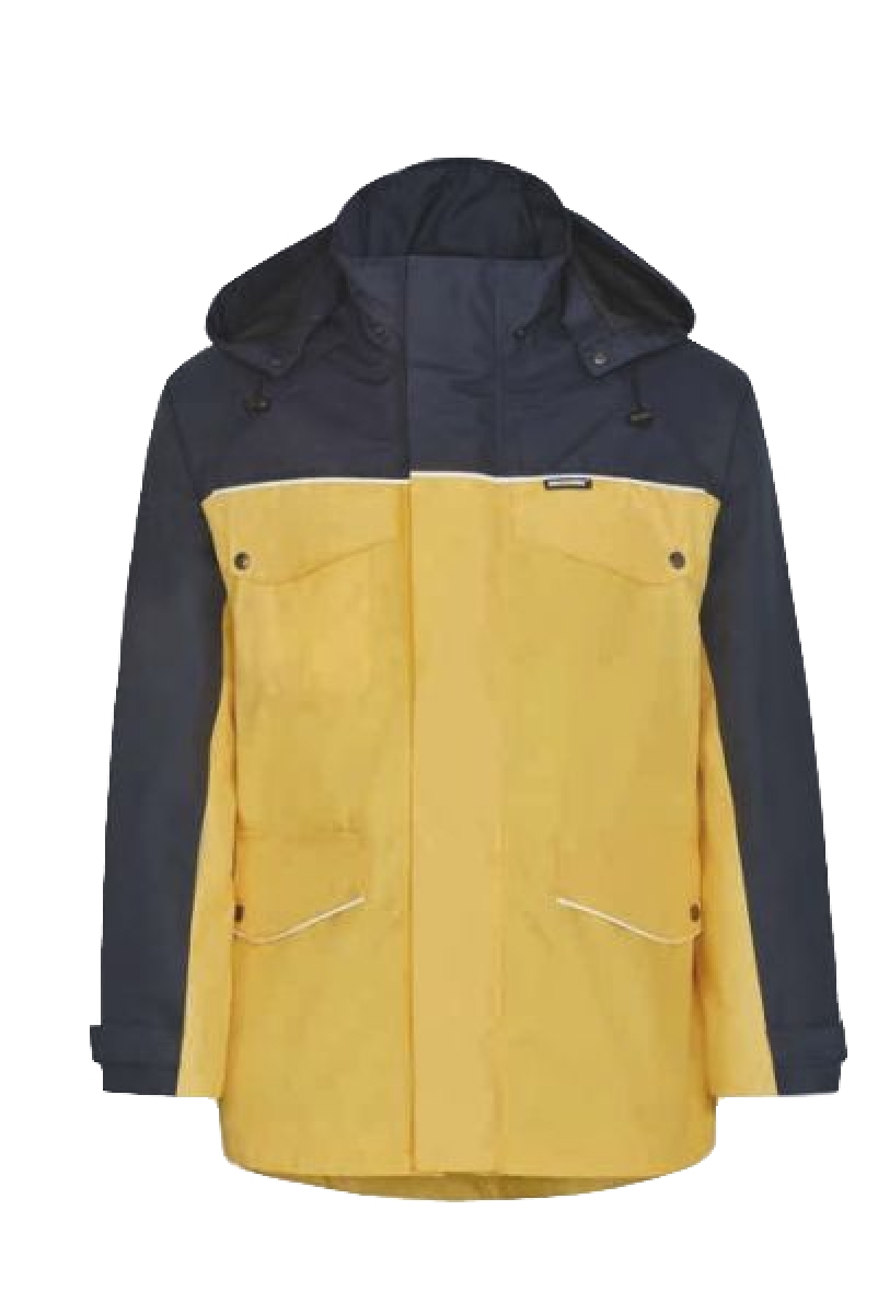 KIND-Workwear, Wetterschutz, Wetterjacke, VARIOLINE, o. Wrmfutter, gelb/navy