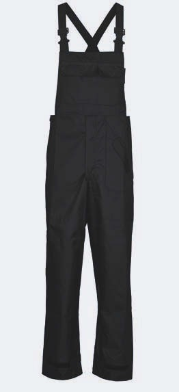 KIND-Workwear, Wetterschutz, Wetterlatzhose, VARIOLINE, schwarz