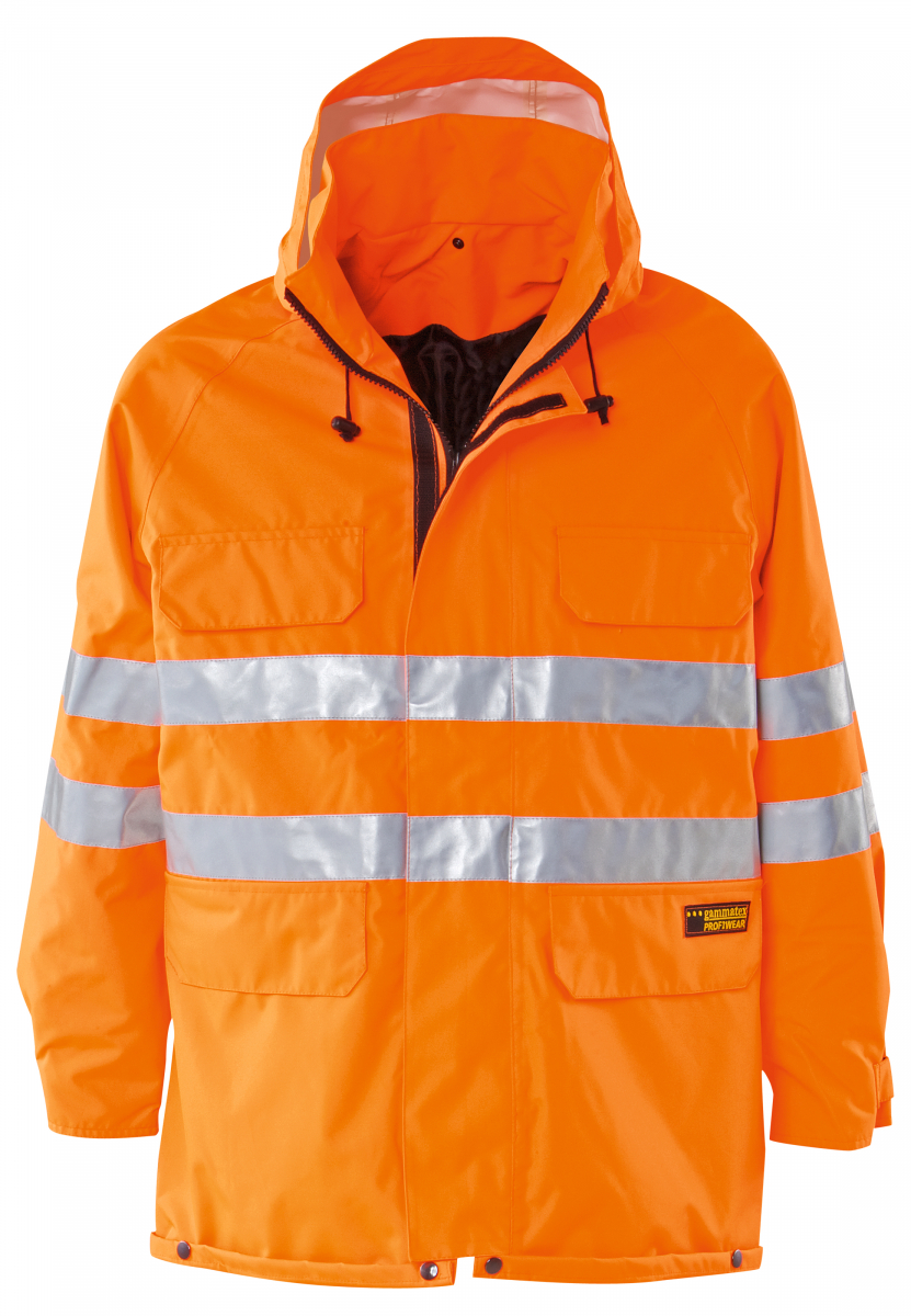 KIND-Warnschutz, Warn-Jacke, TRAFFIC, m. Wärmfutter, warnorange