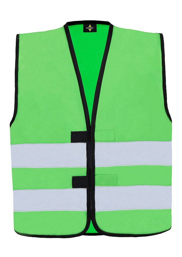 KORNTEX-Kinder-Warnschutz-Funktionsweste, neon grün