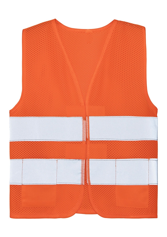 Korntex® Kinder Mesh Warnweste Korfu - Signal-Orange