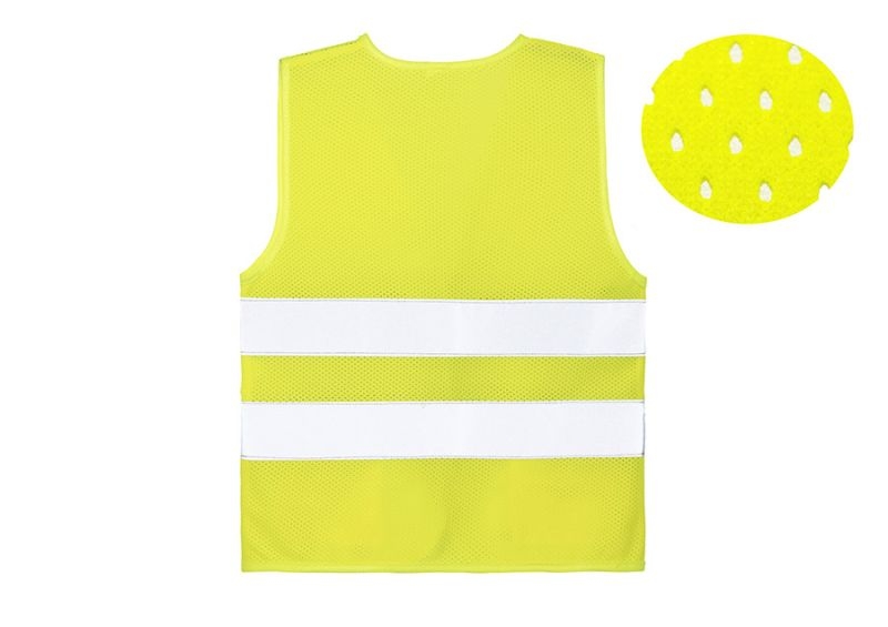 Korntex® Kinder Mesh Warnweste Korfu - Signal-Gelb