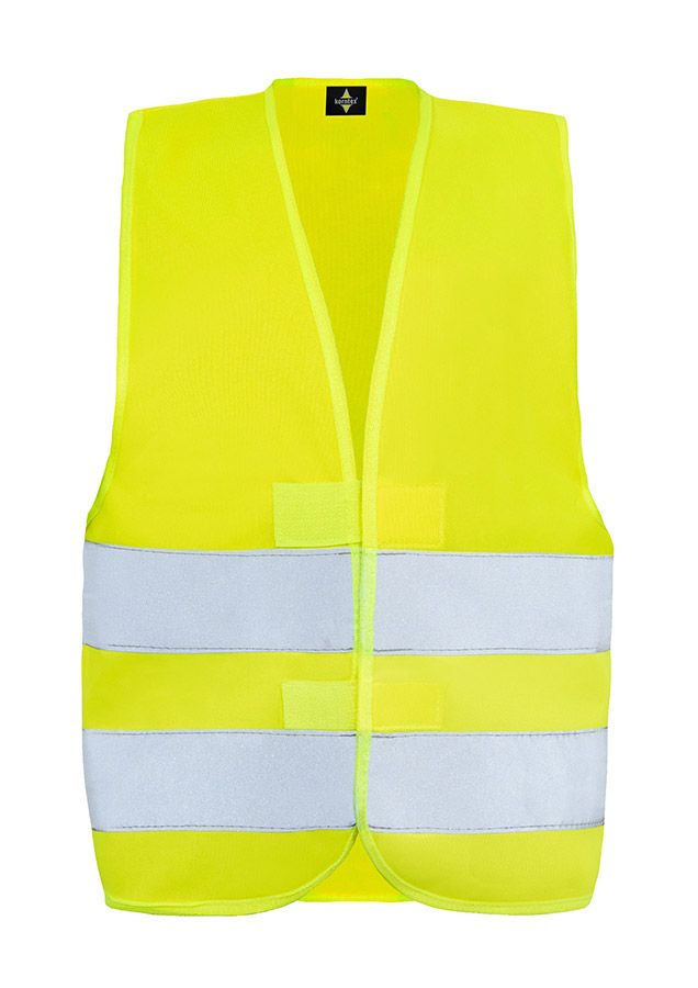 KORNTEX-Kinder-Warnschutzweste Aalborg, Farbe: signal-gelb