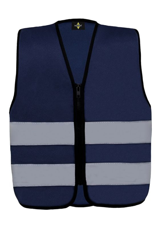 KORNTEX-Kinder-Warnschutzweste Aalborg, Farbe: navy