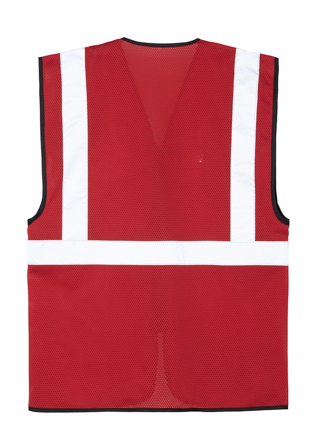 Korntex® Mesh Multifunktionsweste Larisa - Rot
