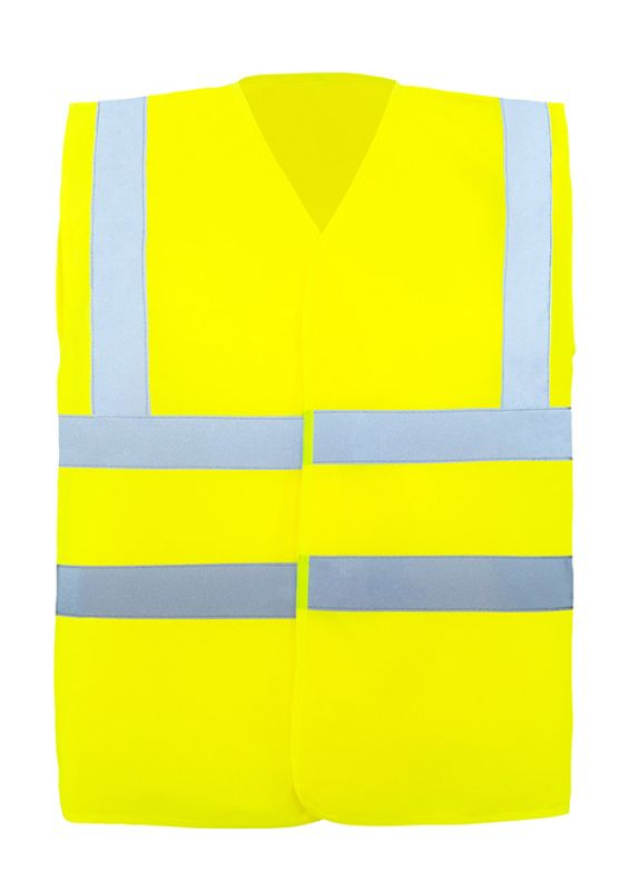 KORNTEX-Gefütterte Warnweste Comfort Fit Minden, signal-gelb