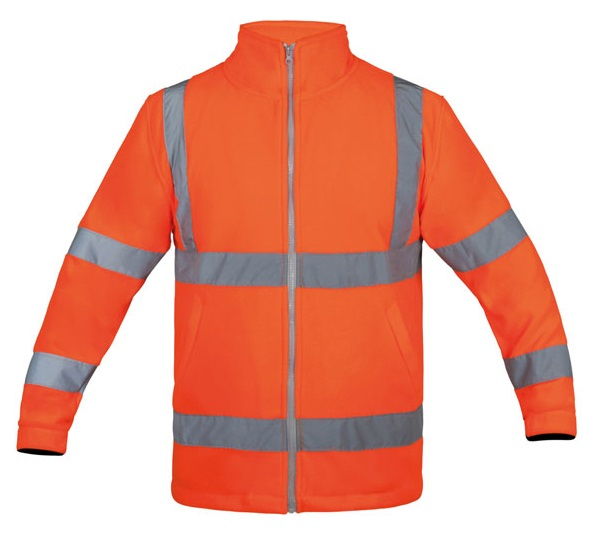 KORNTEX-Warnschutz, Fleecejacke, orange