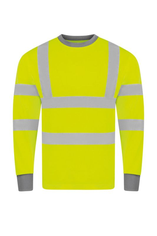 KORNTEX-Hi-Vis Poly-Cotton Long Sleeve Murcia, signal-gelb