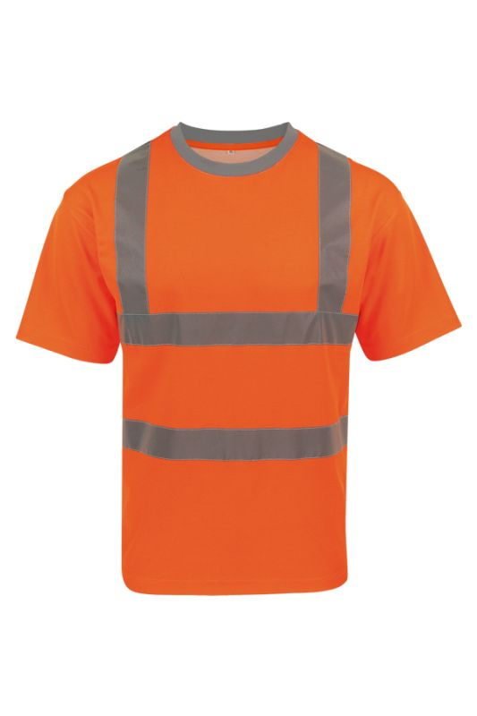 KORNTEX-Hi-Vis Poly-Cotton Shirt Barcelona, signal-orange