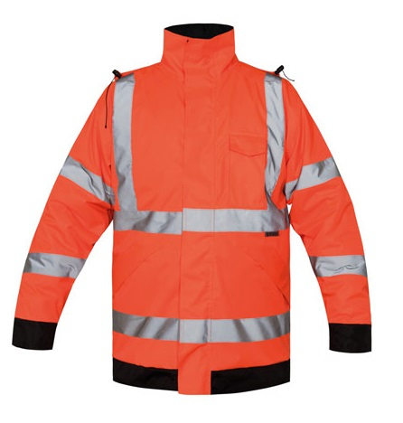 KORNTEX-Warnschutz, Regenjacke, orange