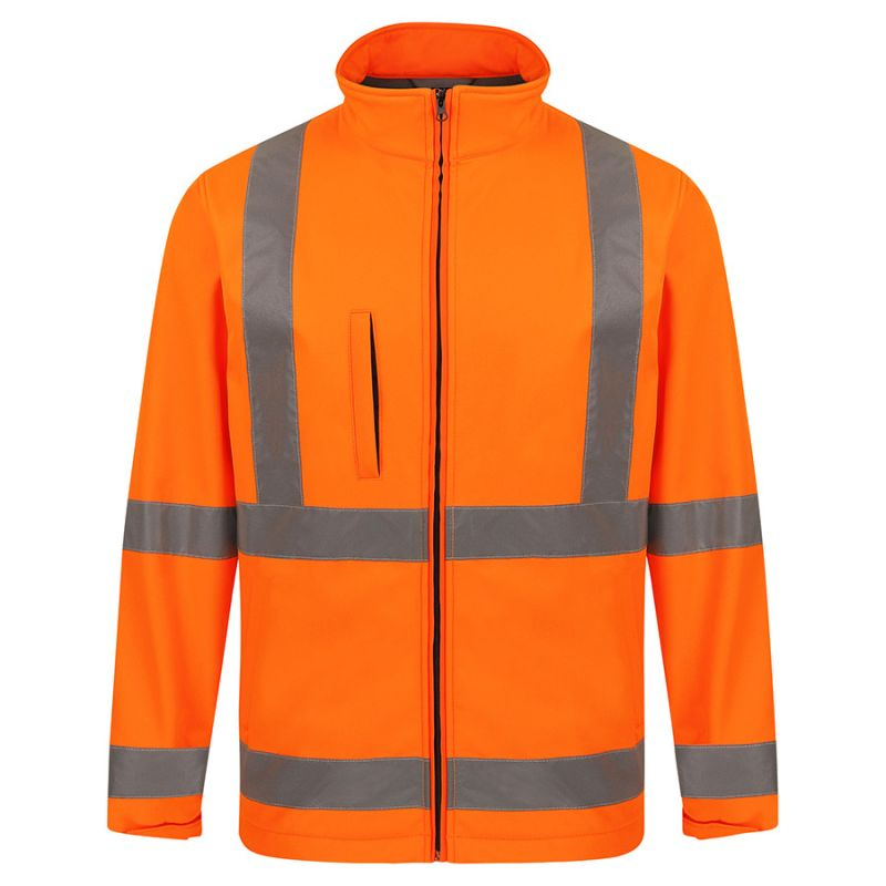 KORNTEX-Hi-Vis Softshelljacke, Turku, signal-orange