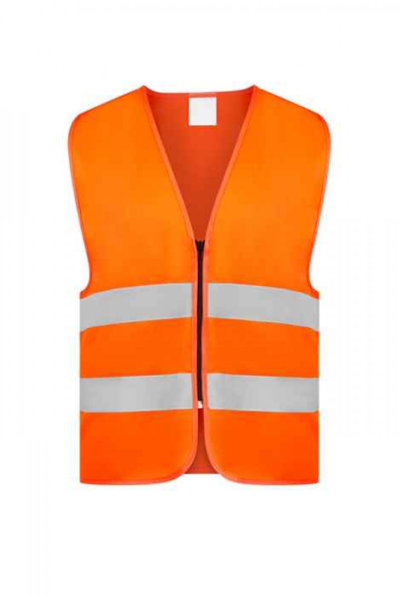 ArtikeleigenschaftenKORNTEX-Warn-Schutz-Weste Standard mit Reiverschluss, orange