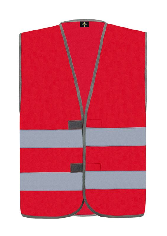 KORNTEX-Warnweste Passau, Farbe: rot