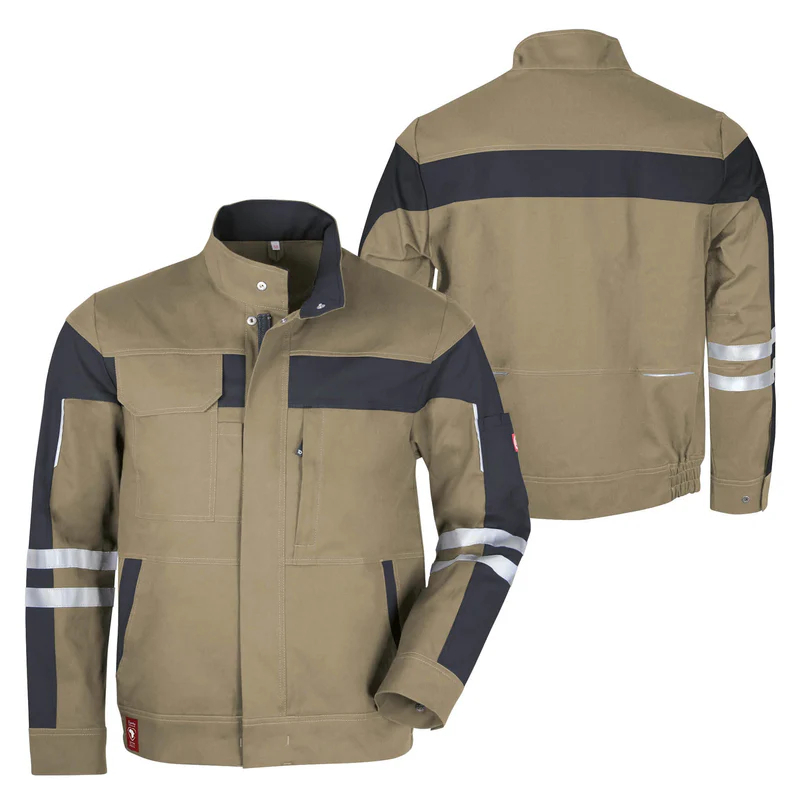 Teamdress-Bundjacke ecoFlex +Refl. 17353 sahara/schwarz