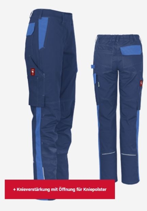 Teamdress-Damenhose ecoFlex marine/blau