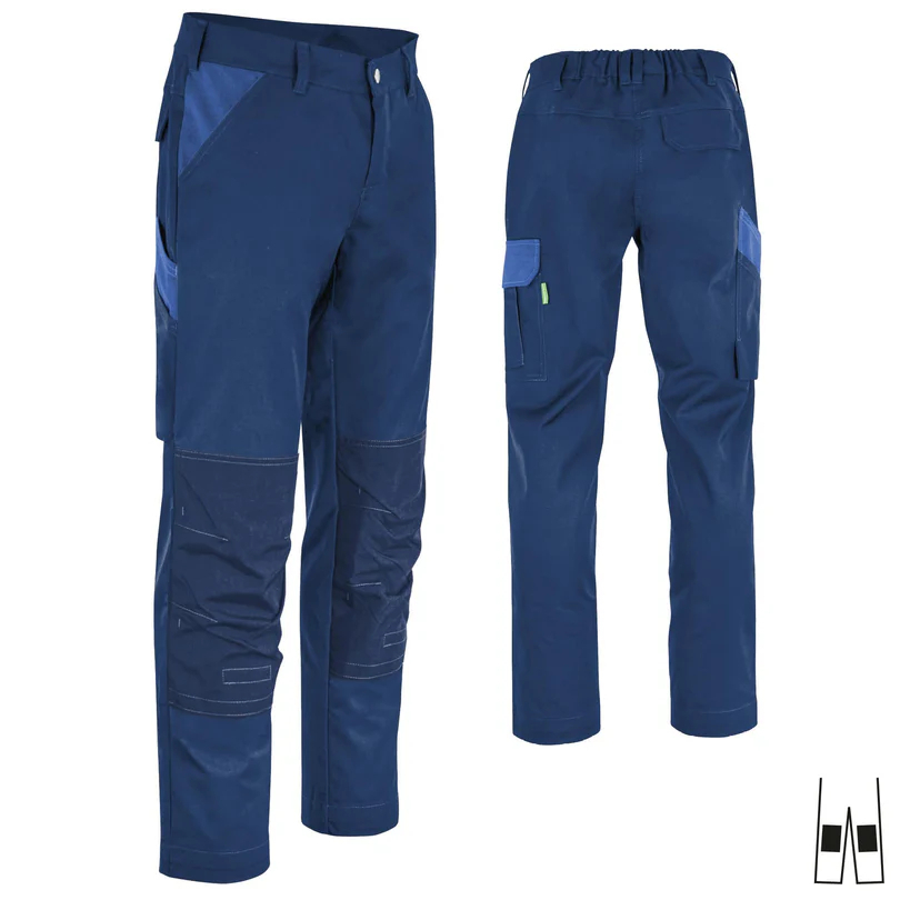 Teamdress-Bundhose ecoLight +KT marine/blau