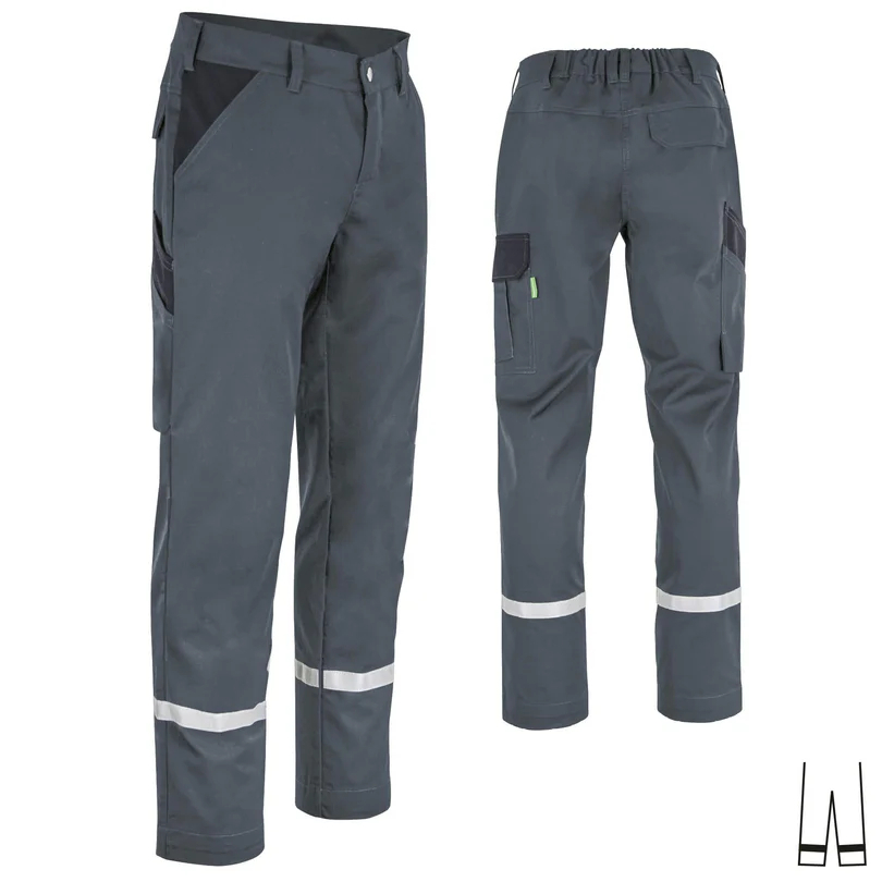 Teamdress-Bundhose ecoLight +Ref 17353 dunkelgrau/schwarz