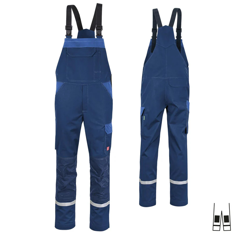 Teamdress-Latzhose ecoLight +KT +Ref 17353 marine/blau