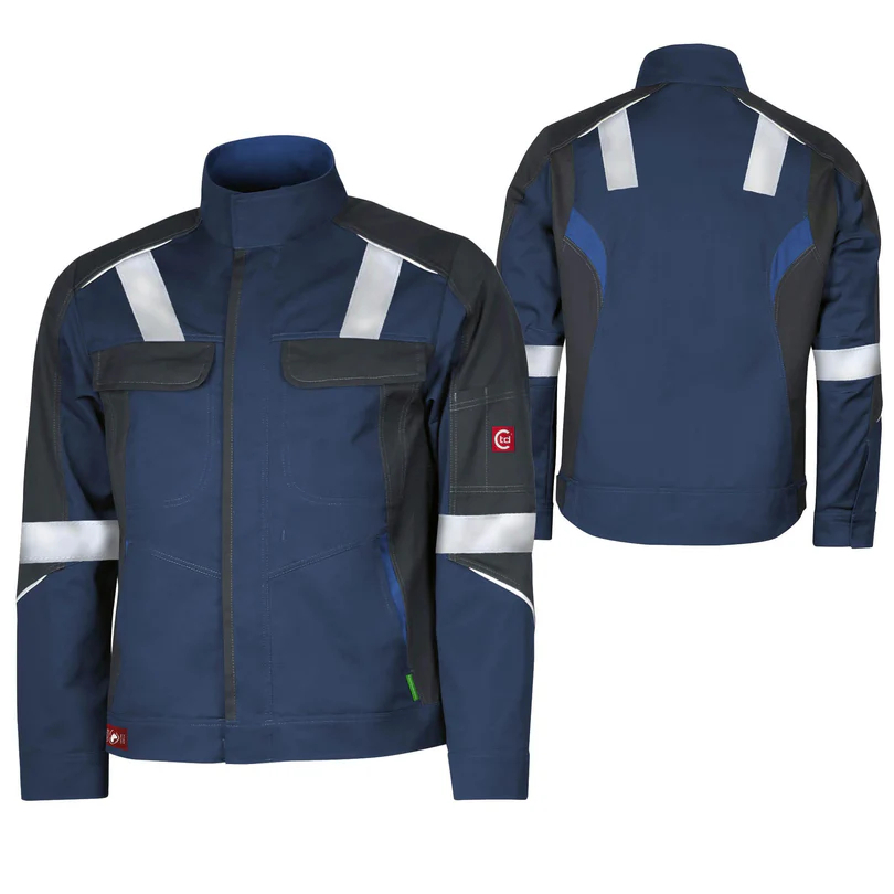 Teamdress-Jacke ecoRover +Refl. 17353 marine/schwarz/blau