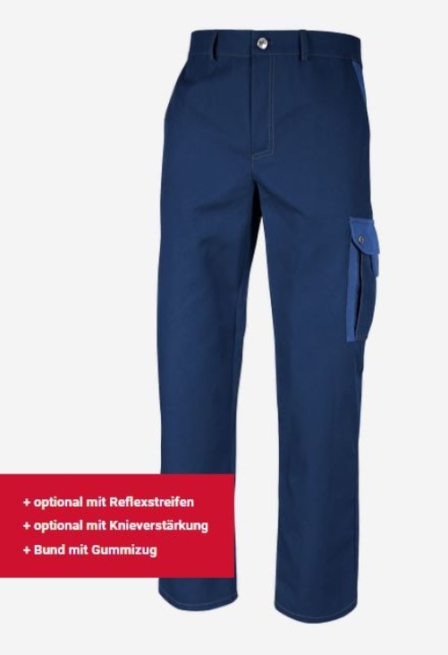 Teamdress-Bundhose Top Runner marine/kornblau