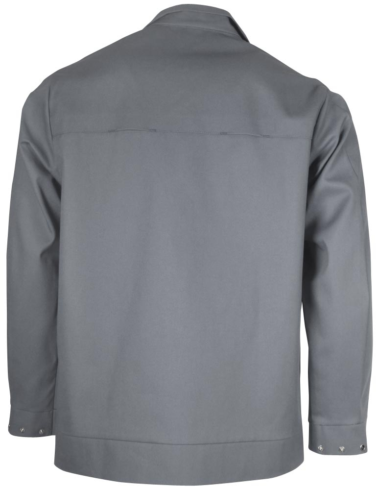 Teamdress-PSA-Workwear, Schweißer/Hitzeschutz Antistatik, Bundjacke, Kl. 1, grau