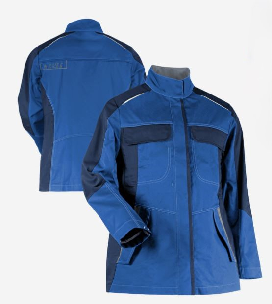Teamdress-Damenjacke ecoRover Safety +CH blau/marine/grau