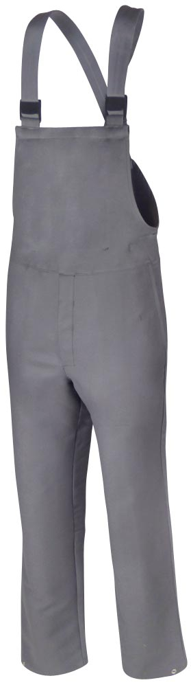 Teamdress-PSA-Workwear, Schweißer/Hitzeschutz Latzhose, Kl. 2, grau