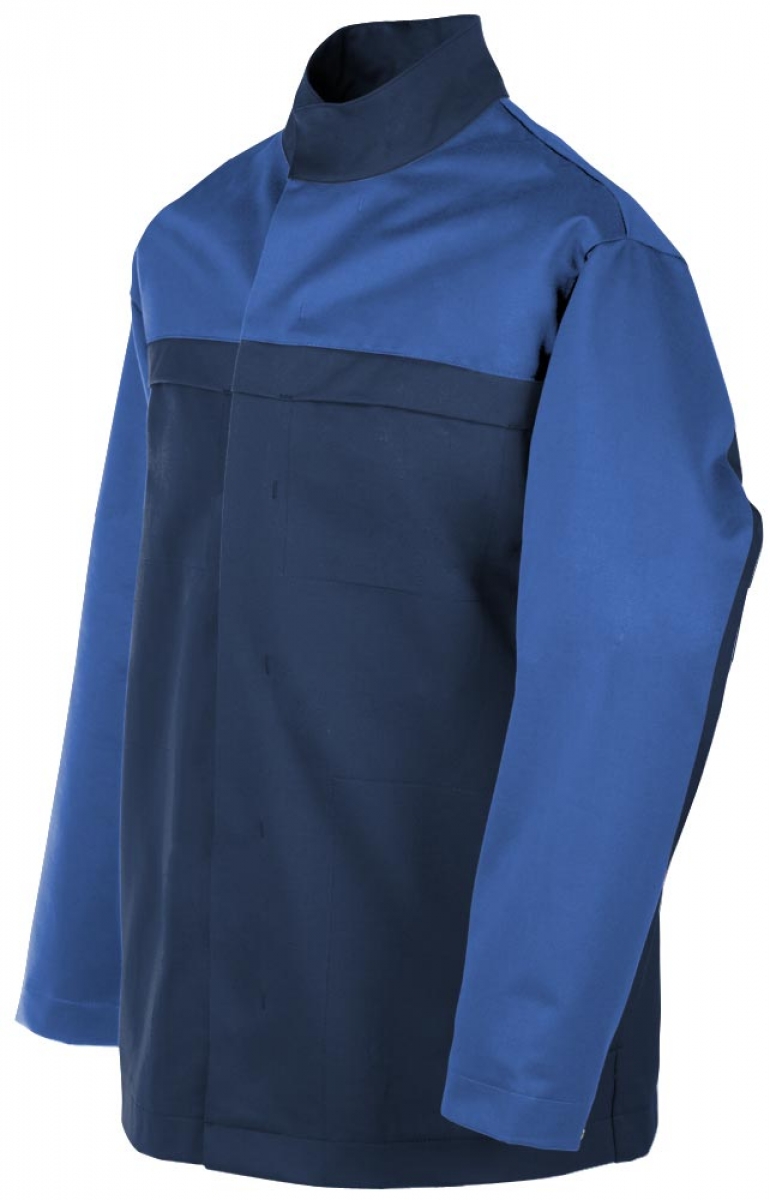 Teamdress-PSA-Workwear, Gieerei/Schweier-Jacke, EN ISO 11612, marine/kornblau