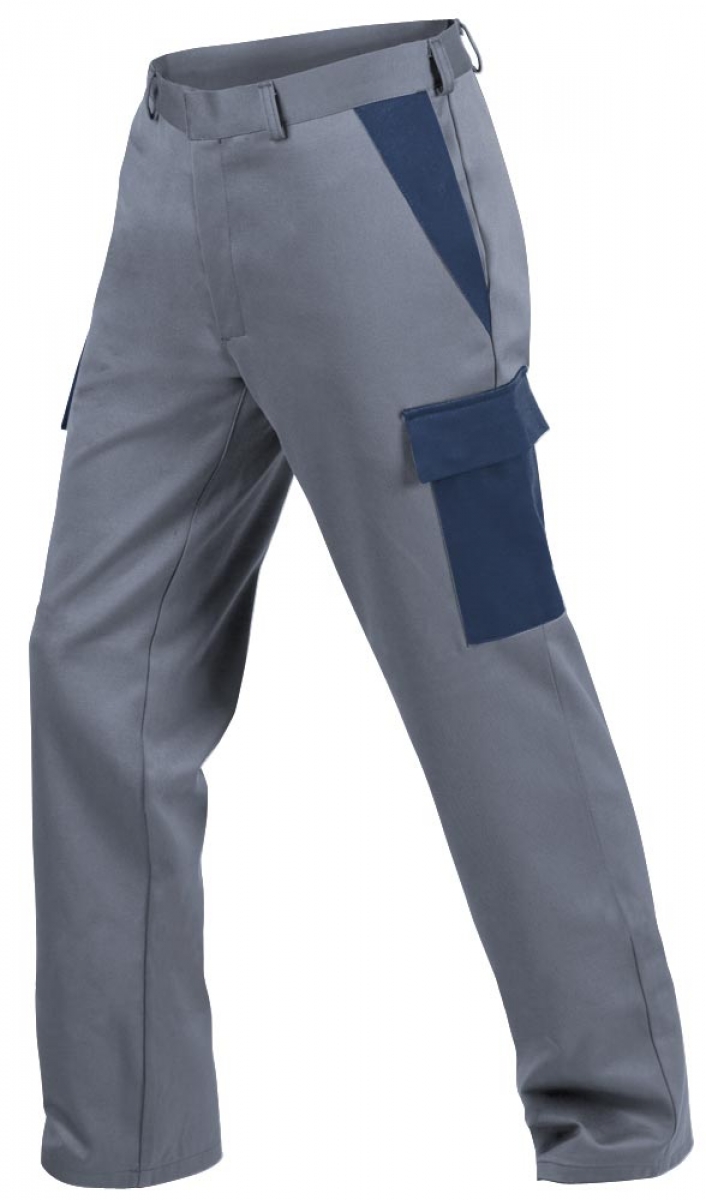 Teamdress-PSA-Workwear, PSA, Gieerei/Schweier-Bundhose mit Beintaschen, grau/marine