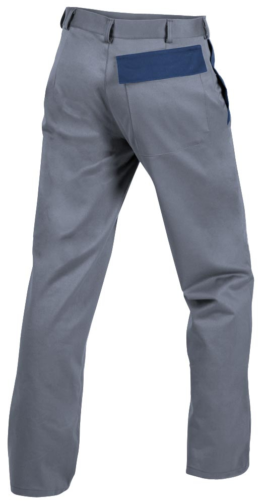 Teamdress-PSA-Workwear, PSA, Gießerei/Schweißer-Bundhose, Kl. 1, EN ISO 11612, grau/marine