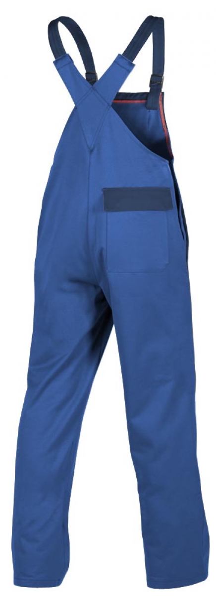 Teamdress-PSA-Workwear, Gieerei/Schweier-Latzhose, Kl. 1, EN ISO 11612, kornblau/marine