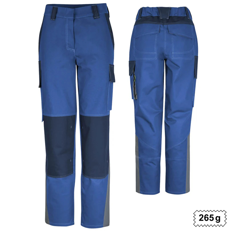 Teamdress-Damenhose ecoRover Safety oCH blau/marine/grau