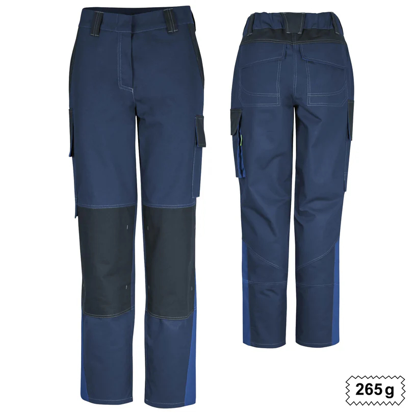 Teamdress-Damenhose ecoRover Safety oCH marine/schwarz/blau
