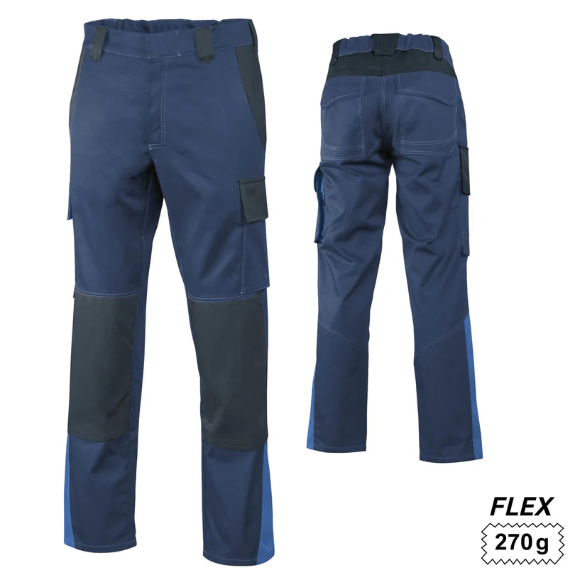 Teamdress-Bundhose eRove Safety Flex oCH marine/schwarz/blau