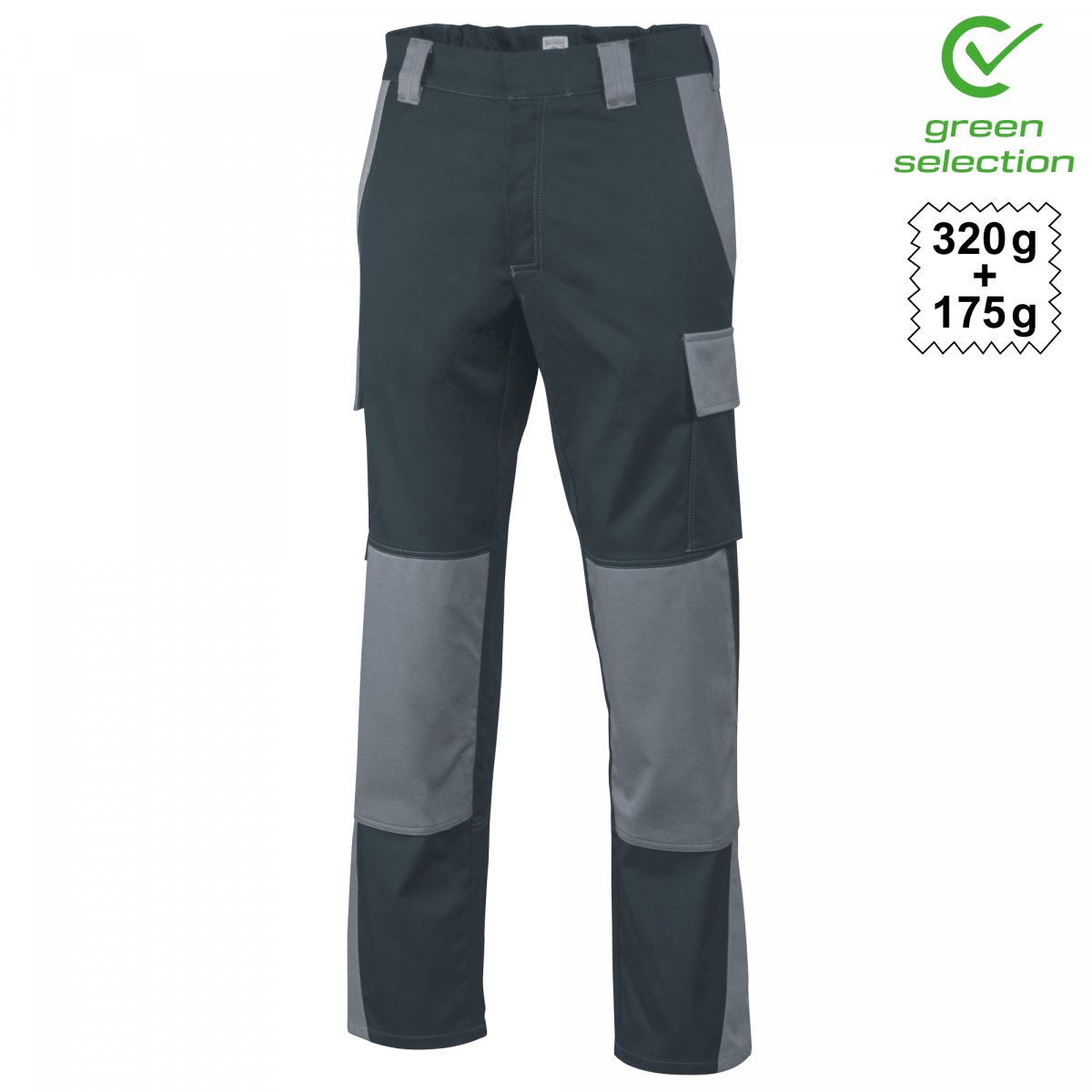 Teamdress-Bundhose ecoRover Safety Plus, schwarz/grau