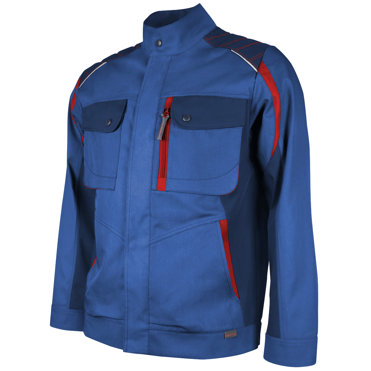 Teamdress-Bundjacke Elements, kornblau/marine/rot