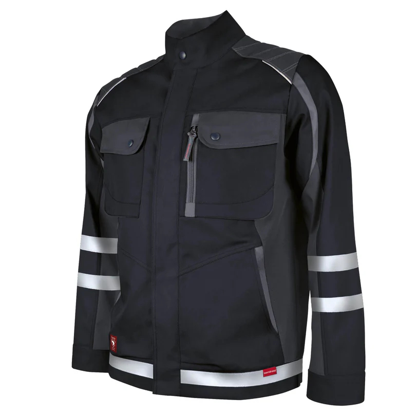 Teamdress-Bundjacke Elements +Refl.17353 schwarz/dgrau/grau