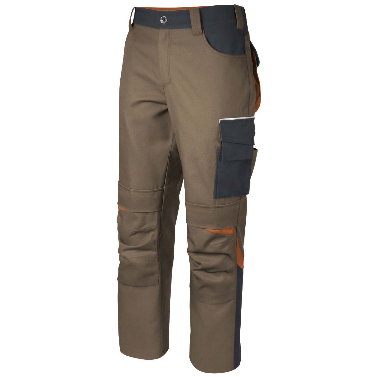 Teamdress-Bundhose Elements, braun/dunkelgrau/rost