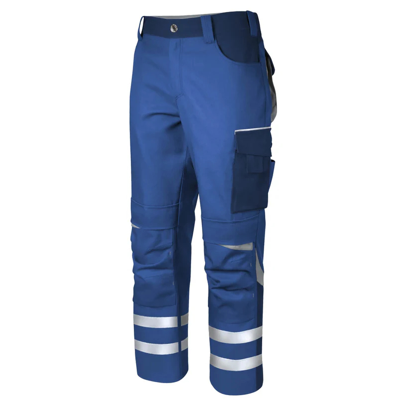 Teamdress-Bundhose Elements +Refl. 17353 blau/marine/hgrau