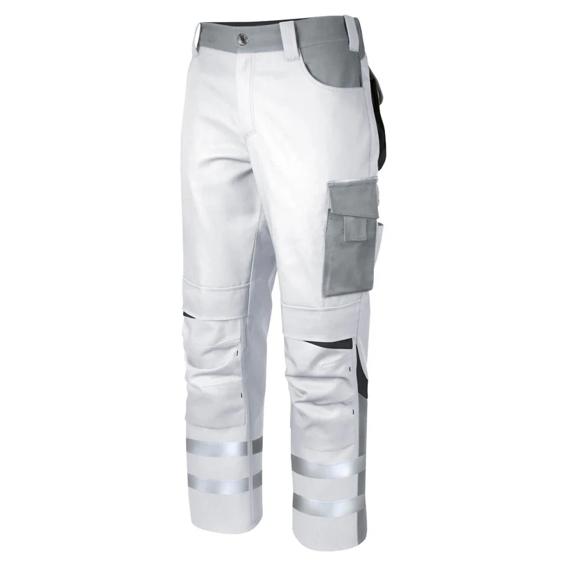 Teamdress-Bundhose Elements +Refl.17353 weiß/hellgrau/dgrau