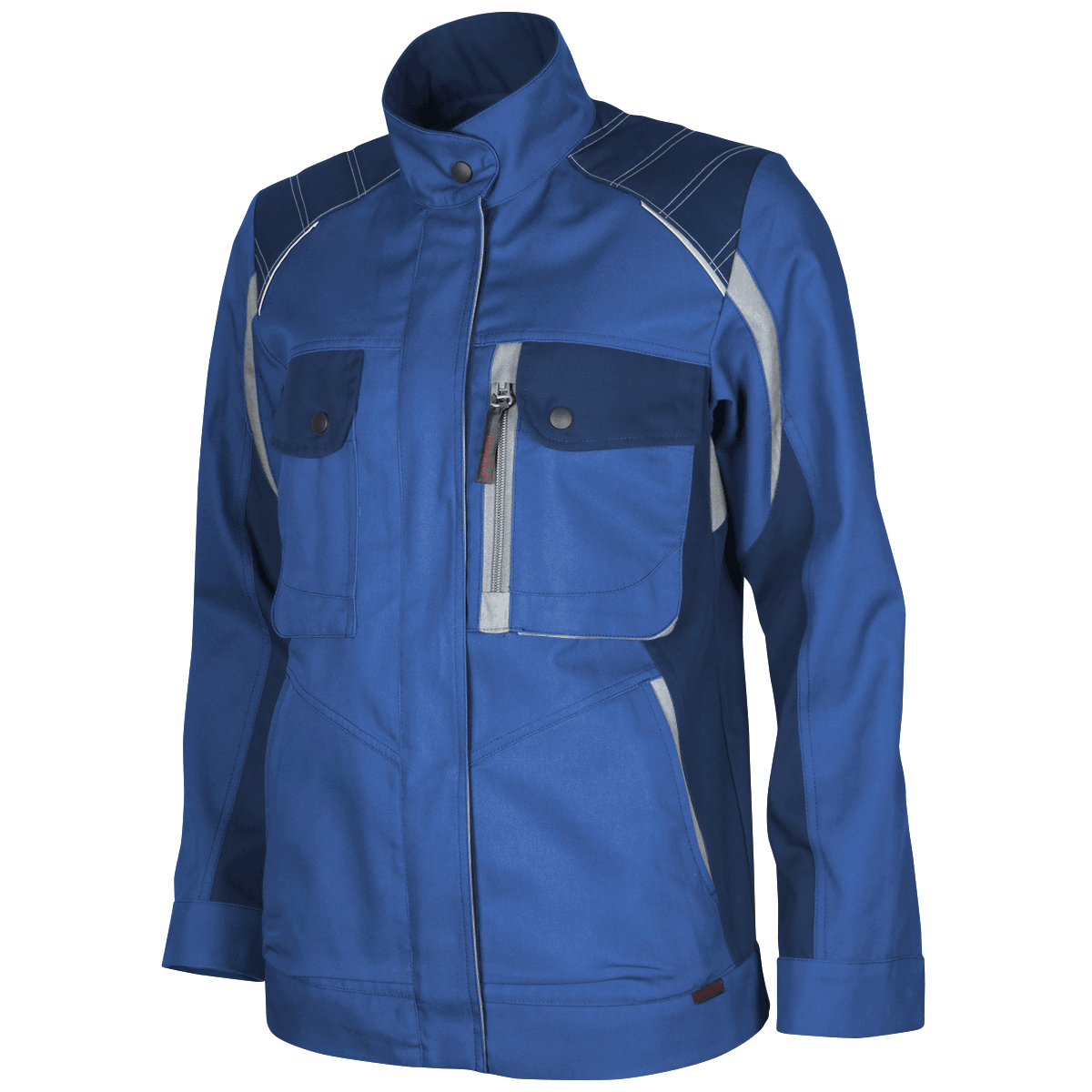 Teamdress-Damen-Bundjacke Elements, kornblau/marine/hellgrau