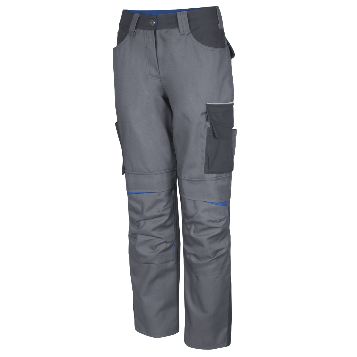 Teamdress-Damenhose Elements, grau/dunkelgrau/blau