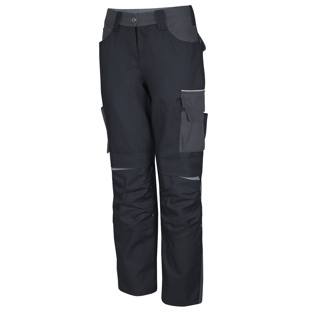 Teamdress-Damenhose Elements, schwarz/dunkelgrau/grau