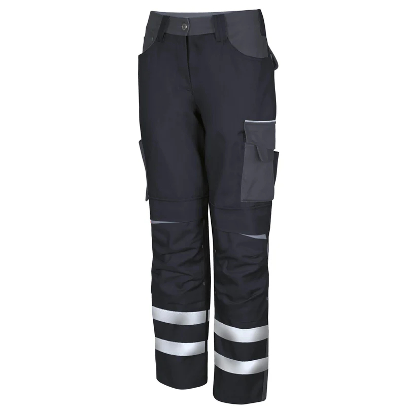 Teamdress-Damenhose Elements+Ref 17353 schwarz/dgrau/grau